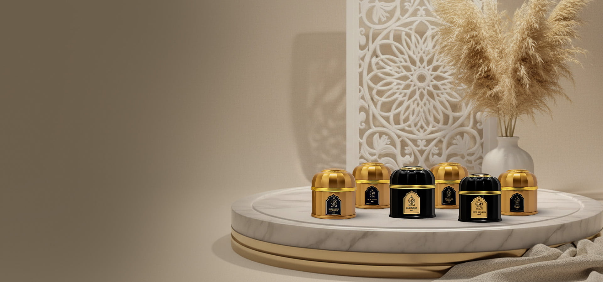 Wani Bakhoor Collection–
7 Unique Scents, One Timeless Tradition