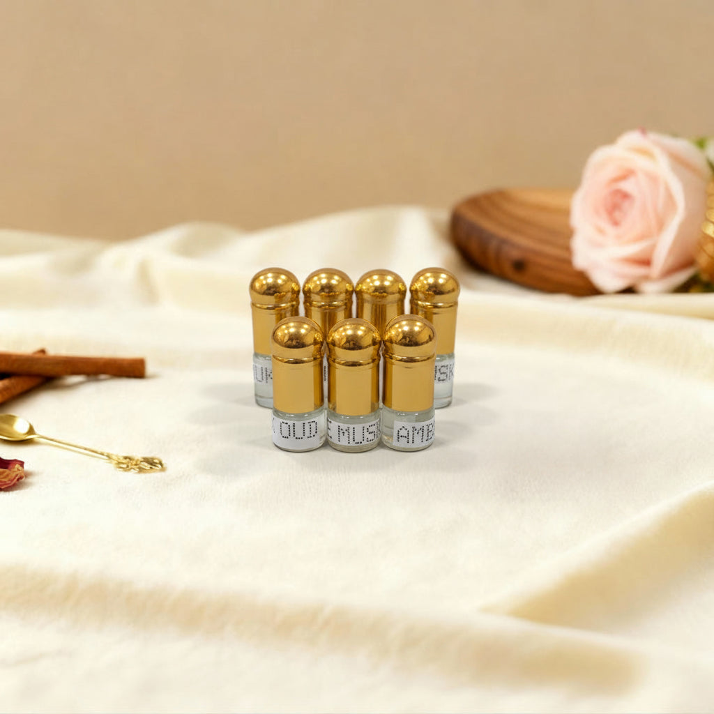 Perfume Oil Roll-On Sample Set(Pack of 7)